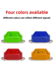 J-3071 Strobe Warning Light/Alarm Light/Mini Anti-Theft Security Signal Light with High-Brightness LED and Multiple Color Options