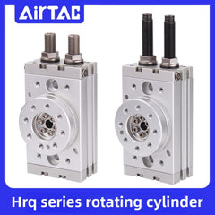 AirTAC Rotary Cylinder HRQ3 HRQ7 HRQ10 HRQ20 HRQ30 HRQ50 HRQ70 with Buffer A