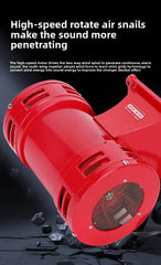 MS-490 Bidirectional Wind Snail Alarm Electric Motor Air-Raid Siren Buzzer 220V