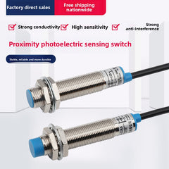 M12 proximity switch sensor limit switch metal sensor NPN three-wire LJ12A3-2-Z/BX