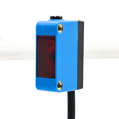 The store strongly recommends the square photoelectric switch with adjustable diffuse reflection, adjustable distance, background object sensing detection and red laser sensor, which offers the best cost performance