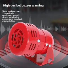 24V/12V buzzer alarm, wind motor MS-190 horn alarm, electronic screw AC220V