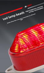 J-3071 Strobe Warning Light/Alarm Light/Mini Anti-Theft Security Signal Light with High-Brightness LED and Multiple Color Options