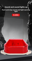 J-3071 Strobe Warning Light/Alarm Light/Mini Anti-Theft Security Signal Light with High-Brightness LED and Multiple Color Options