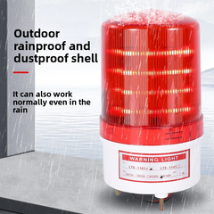 Jingbang LTE-1101J Magnetic Suction Alarm Light - Flashing Signal Strobe Rotating Warning Acoustic-Optical Alarm (220V/24V)