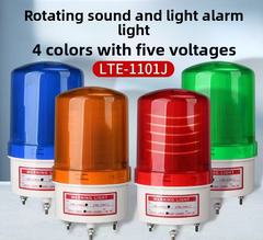 Jingbang LTE-1101J Magnetic Suction Alarm Light - Flashing Signal Strobe Rotating Warning Acoustic-Optical Alarm (220V/24V)