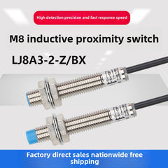 Proximity switch sensor limit switch metal sensor NPN three-wire LJ8A3-2-Z/BX