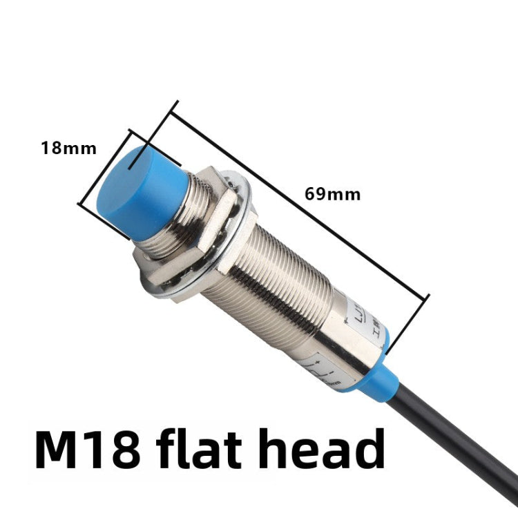 Sensor Switch M18 M18 proximity switch sensor limit switch metal sensor NPN three-wire L ...