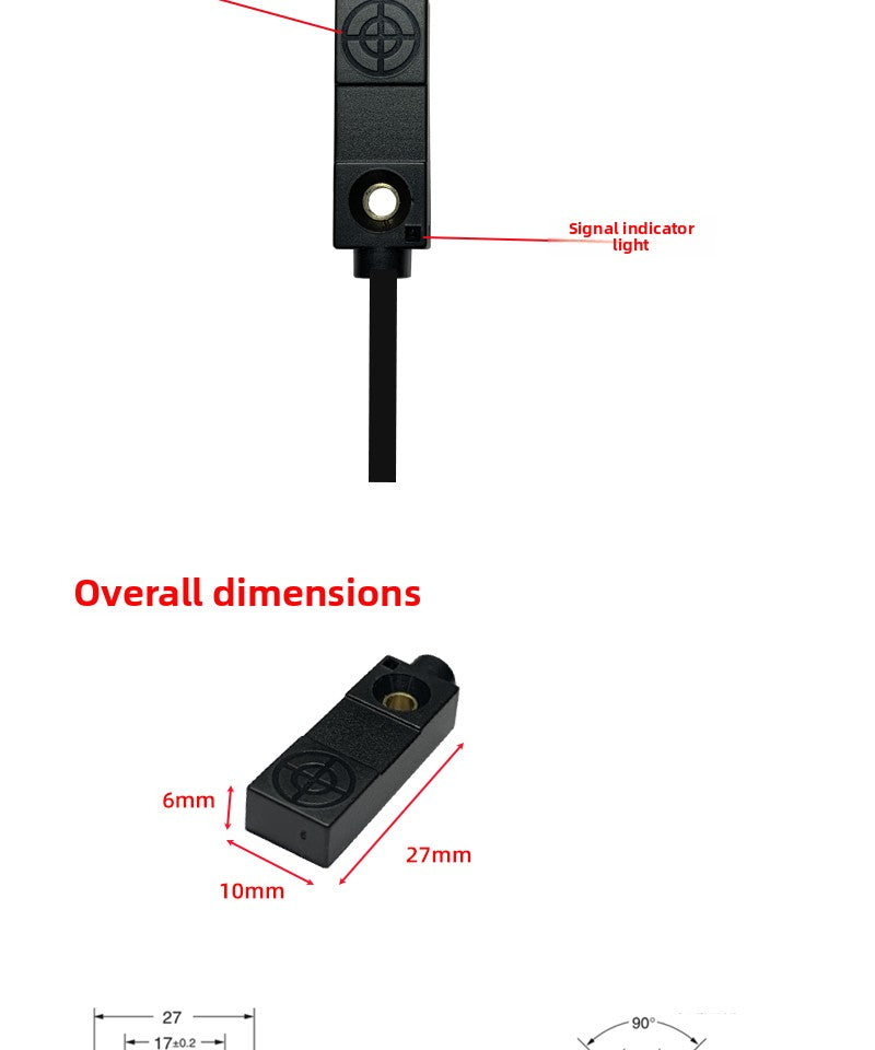 Inductive metal proximity switches TL-W3MC1/TL-W3MB11/W3MC2/W3MB2/NPN PNP three-wire