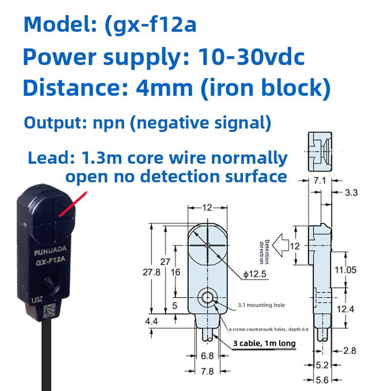 Inductive metal proximity switches TL-W3MC1/TL-W3MB11/W3MC2/W3MB2/NPN PNP three-wire