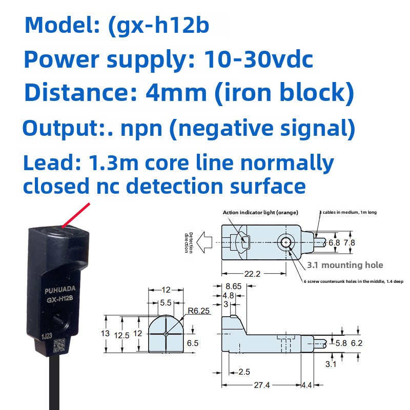 Inductive metal proximity switches TL-W3MC1/TL-W3MB11/W3MC2/W3MB2/NPN PNP three-wire