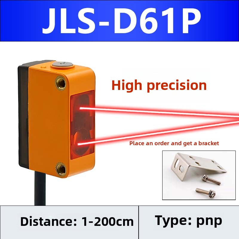 The store strongly recommends the square photoelectric switch with adjustable diffuse reflection, adjustable distance, background object sensing detection and red laser sensor, which offers the best cost performance