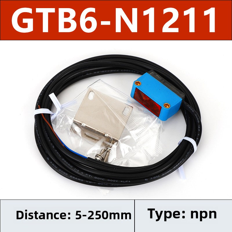 The store strongly recommends the square photoelectric switch with adjustable diffuse reflection, adjustable distance, background object sensing detection and red laser sensor, which offers the best cost performance
