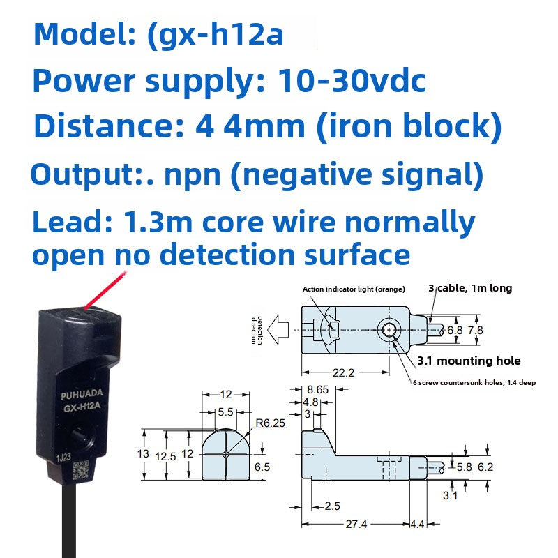Inductive metal proximity switches TL-W3MC1/TL-W3MB11/W3MC2/W3MB2/NPN PNP three-wire