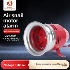 Wind Snail Motor Alarm MS - 390 High - Power Metal 12/24/220V Buzzer Horn Industrial Siren.