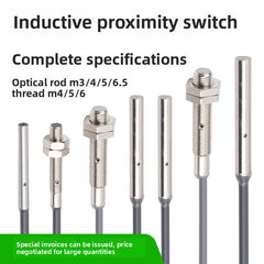 M3, M4, M5, M6, M6.5 micro proximity switch sensors have high detection accuracy and are sold directly by the manufacturer
