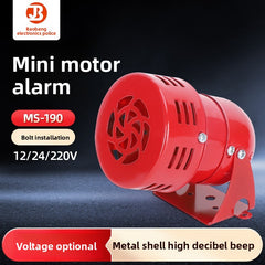 24V/12V buzzer alarm, wind motor MS-190 horn alarm, electronic screw AC220V
